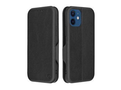 Techsuit Safe Wallet Plus otvárací obal na - iPhone 12 - čierna