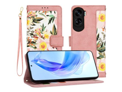 Techsuit - FlipCraft - Honor 90 Lite - Sweetheart Pink