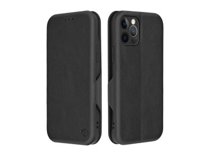 Techsuit Safe Wallet Plus otvárací obal na - iPhone 12 pro - čierna