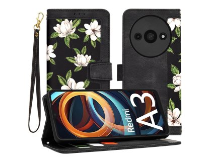 Techsuit - FlipCraft - Xiaomi Redmi A3 / Redmi A3x - Flowers of the Dawn