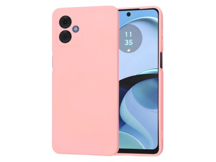 Techsuit - SoftFlex - Motorola Moto G14 - Chalk Pink