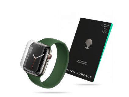 Alien Surface tvrdené sklo [3ks - Celá obrazovka] - Apple Watch Active 7 / 8 (45 mm) - Priehľadné