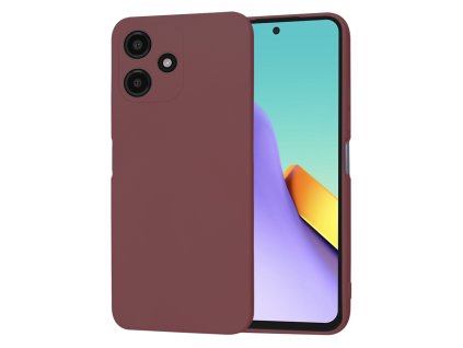 Techsuit - SoftFlex - Xiaomi Redmi 12 5G - Plum Red