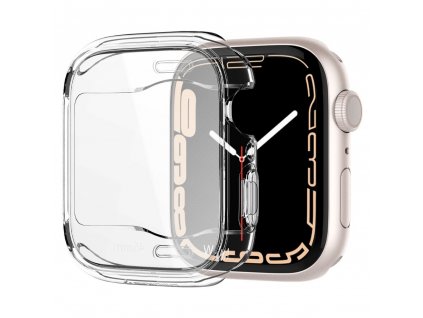 Spigen Ultra Hybrid obal na - Apple Watch 7 / 8 (45 mm) - Číre