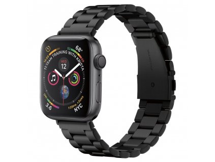 Spigen Modern Fit remienok na - Apple Watch 1/2/3/4/5/6/7/8/SE/SE 2/Ultra (42/44/45/49 mm) - čierna
