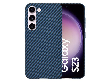 Techsuit - Carbonite FiberShell - Samsung Galaxy S23 - Cyan