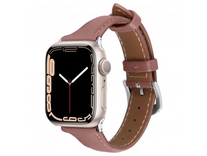 Spigen Cyrill Kajuk 32 mm remienok na - Apple Watch 1/2/3/4/5/6/7/8/SE/SE 2 (38/40/41 mm) - Ružový