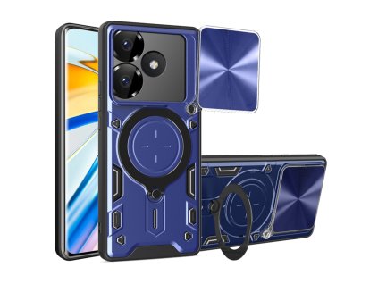 Techsuit - CamGuard Pro - Xiaomi Redmi 13 / Poco M6 4G - Blue