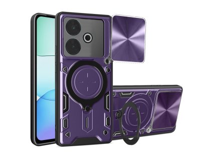 Techsuit - CamGuard Pro - Xiaomi Redmi 13 / Poco M6 4G - Purple
