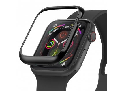 Ringke Styling rámčeka - Apple Watch 4 / 5/ 6/ SE / SE 2 (40 mm) - Lesklá čierna