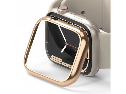 Ringke Styling rámčeka - Apple Watch 7 / 8 (45 mm) - Lesklá zlatá