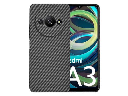 Techsuit - Carbonite FiberShell - Xiaomi Redmi A3 / Redmi A3x - Black