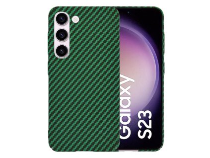 Techsuit - Carbonite FiberShell - Samsung Galaxy S23 - Green