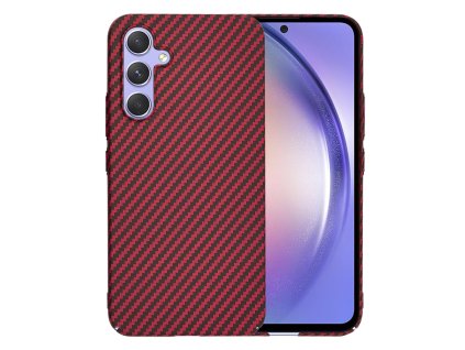 Techsuit - Carbonite FiberShell - Samsung Galaxy A54 - Red