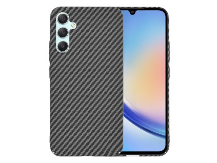 Techsuit - Carbonite FiberShell - Samsung Galaxy A34 5G - Black