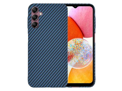 Techsuit - Carbonite FiberShell - Samsung Galaxy A14 4G / A14 5G - Cyan