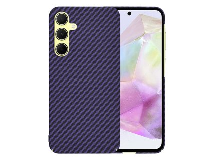 Techsuit - Carbonite FiberShell - Samsung Galaxy A35 5G - Purple