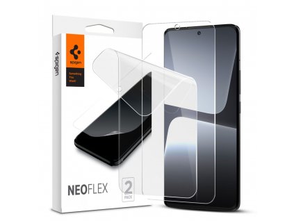 Spigen Neo Flex (2 balenia) ochranná fólia na - Xiaomi 13 pro - Priehľadný