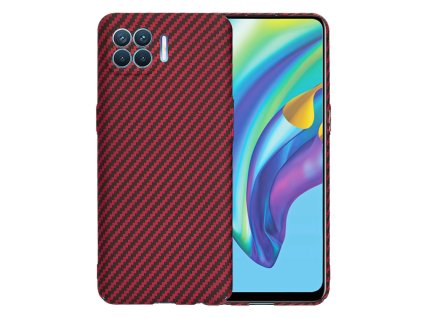 Techsuit - Carbonite FiberShell - Oppo Reno4 Lite - Red