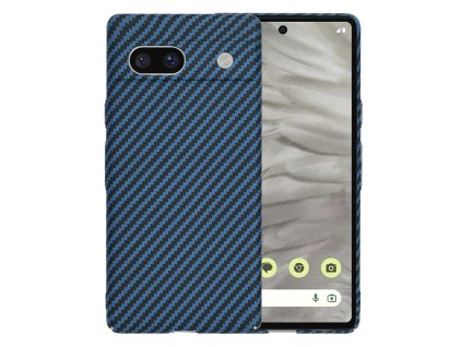 Techsuit - Carbonite FiberShell - Google Pixel 7a - Cyan