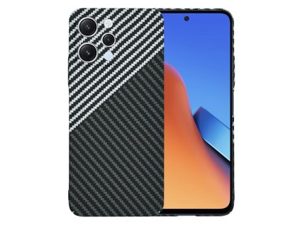 Techsuit - Carbonite FiberShell - Xiaomi Redmi 12 4G / 12 5G - Stealth Gray
