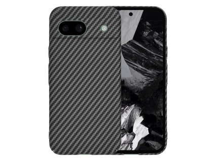 Techsuit - Carbonite FiberShell - Google Pixel 8a - Black