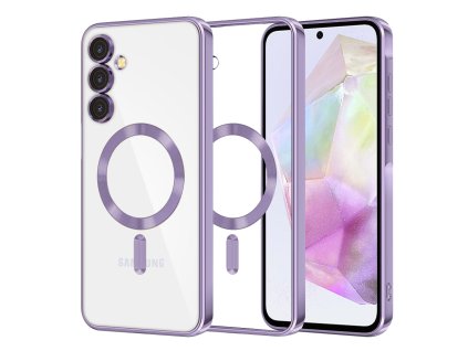 Techsuit - Luxury Crystal MagSafe - Samsung Galaxy A35 5G - Light Purple