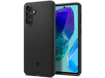 Spigen - Essential Sand Blast - Samsung Galaxy M55 - Matte Black