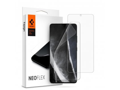 Spigen Neo Flex (2 balenia) ochranná fólia na - Samsung Galaxy S21 Ultra - Priehľadný