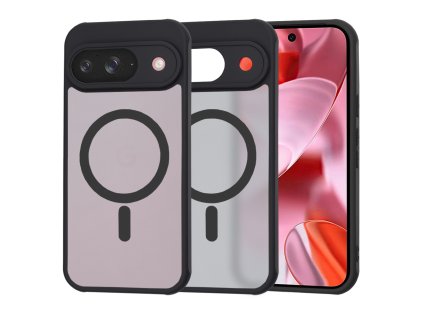 Techsuit - HaloFrost MagSafe Series - Google Pixel 9 - Black