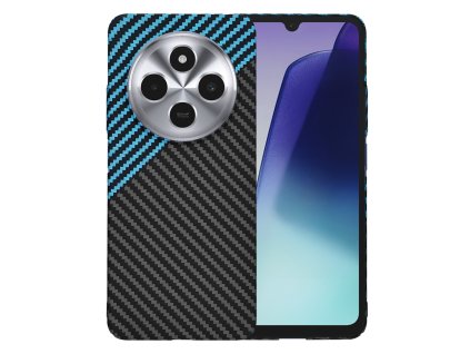 Techsuit - Carbonite FiberShell - Xiaomi Redmi 14C / Poco C75 - Blue Pulse