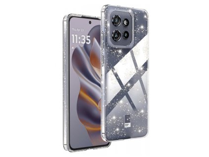 Techsuit - SparkleSkin Series - Motorola Edge 50 Neo / Motorola ThinkPhone 25 - Clear