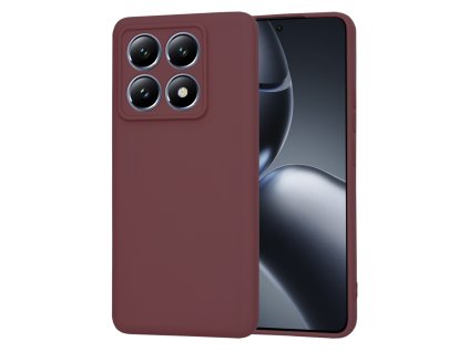 Techsuit - SoftFlex - Xiaomi 14T Pro - Plum Red