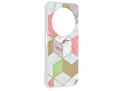 Techsuit - Marble Series - Xiaomi Redmi 14C / Poco C75 - Purple Hex