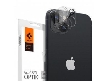 Spigen Optik.tR ochranné sklo pre fotoaparát (2 balenia) - iPhone 14 / 14 Plus - Kryštálovo čisté