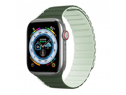 Dux Ducis LD Series remienok pre - Apple Watch 1/2/3/4/5/6/7/8/SE/SE 2 (38/40/41mm) - Green
