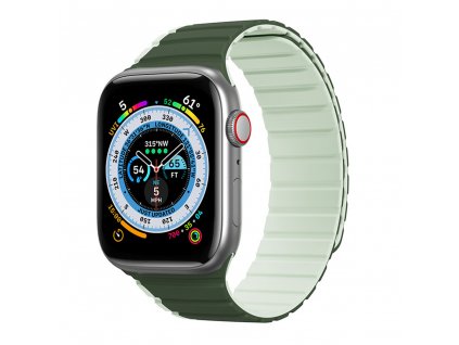 LD Series remienok pre - Apple Watch 1/2/3/4/5/6/7/8/SE/SE 2 (38/40/41mm) - Green