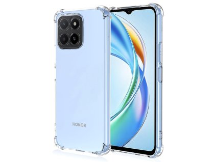 Techsuit - Shockproof Clear Silicone - Honor X5b - Clear