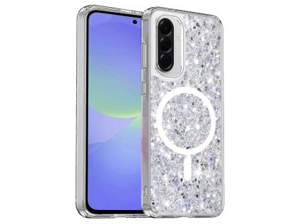 Techsuit - Sparkly Glitter MagSafe - Samsung Galaxy A36 5G / A56 5G - White