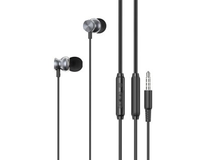 ColorWay - Wired Earphones UrbanBeat (CW-WD03BK) - with 3.5mm Jack, 10mm Drivers, Control Panel, 1.2m Cable - Black