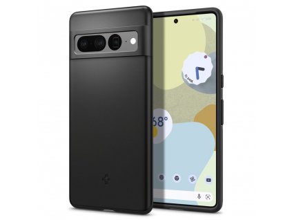 Spigen Thin Fit ochranný kryt na - Google Pixel 7 pro - čierna