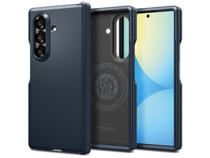 Spigen - Tough Armor Pro MagSafe (ACS09550) - Samsung Galaxy Z Fold7 - Metal Slate