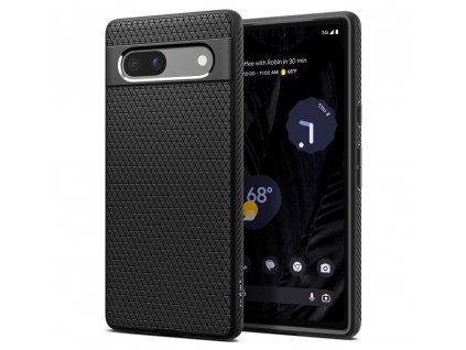 Spigen Liquid Air ochranný kryt na - Google Pixel 7a - Matná čierna