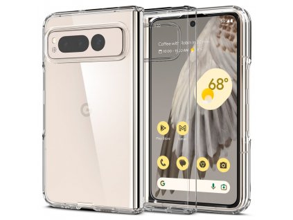 Ultra Hybrid ochranný obal na - Google Pixel Fold - transparentná