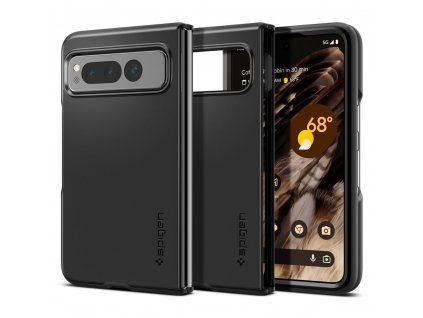 Spigen Thin Fit ochranný kryt na - Google Pixel Fold - čierna