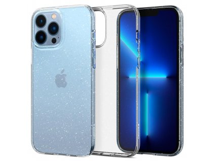 Spigen Liquid Crystal Glitter kryt na - iPhone 13 pro - Crystal Quartz