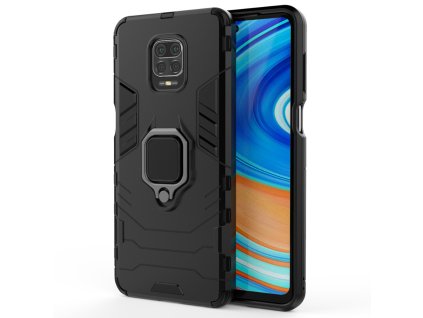 Techsuit - Silicone Shield - Xiaomi Redmi Note 9S / Note 9 Pro / Note 9 Pro Max - Black