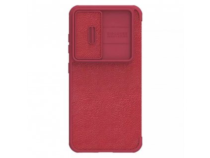 Nillkin Qin Kožený PRO obal na - Samsung Galaxy S23 Plus - červená