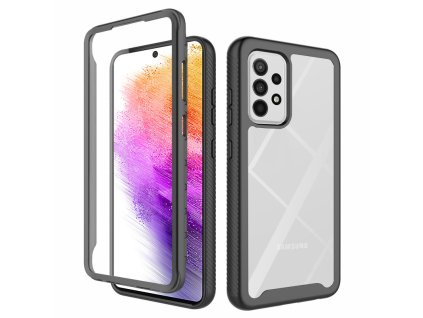 Techsuit - Defense360 Pro + Screen Protector - Samsung Galaxy A73 5G - Black