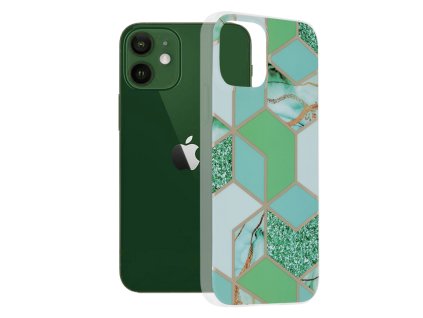 Techsuit - Marble Series - iPhone 12 / iPhone 12 Pro - Green Hex